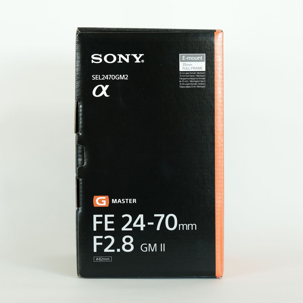 SONY FE 24-70mm F2.8 GM II SEL2470GM2 SONY FE 24-70mm F2.8 GM II SEL2470GM2