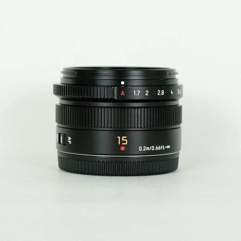 Panasonic LEICA DG SUMMILUX 15mm F1.7 ASPH. Panasonic LEICA DG SUMMILUX 15mm F1.7 ASPH.
