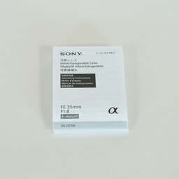 SONY FE 35mm F1.8 SEL35F18F SONY FE 35mm F1.8 SEL35F18F