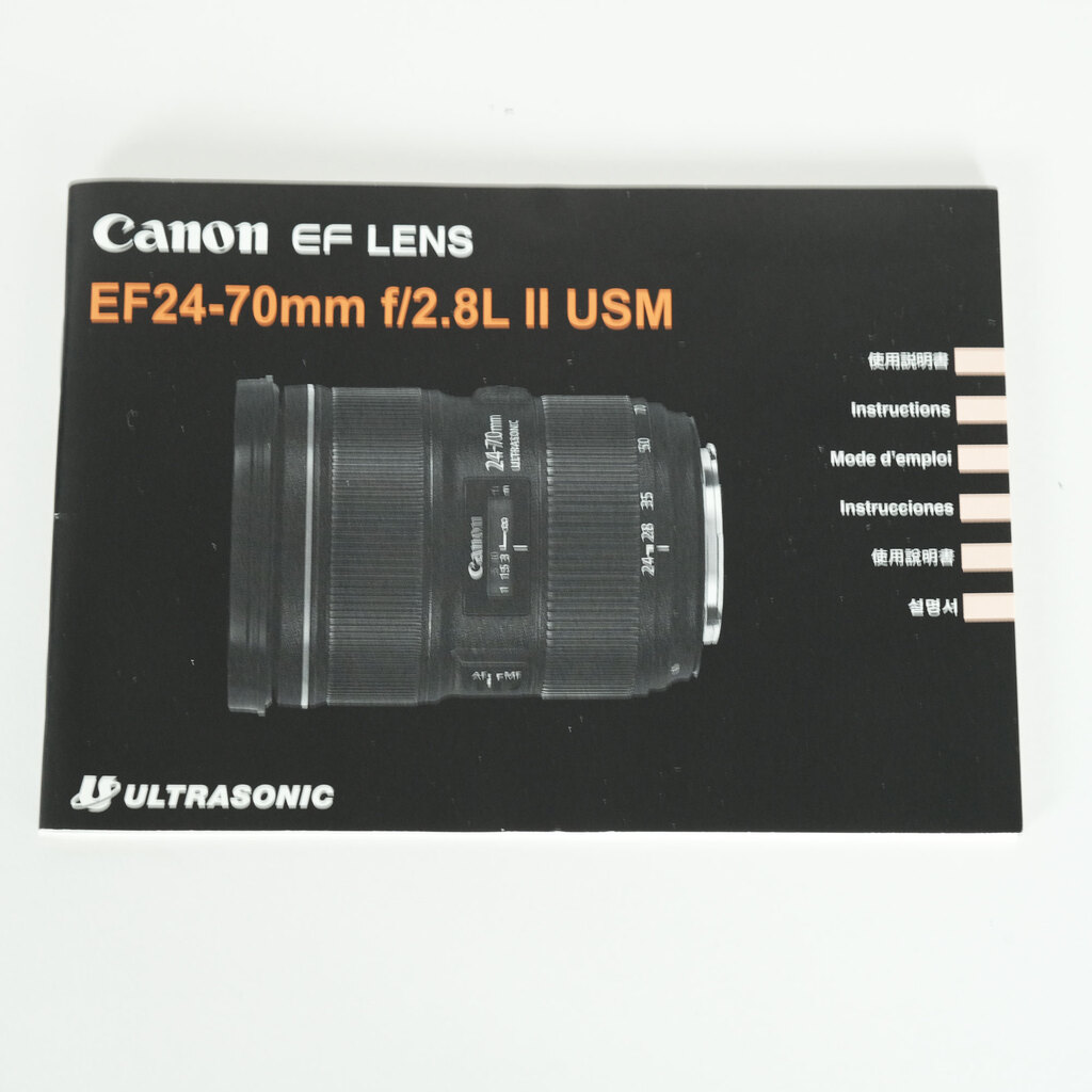Canon EF24-70mm F2.8L II USM Canon EF24-70mm F2.8L II USM