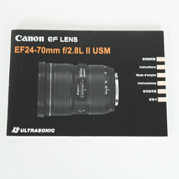 Canon EF24-70mm F2.8L II USM Canon EF24-70mm F2.8L II USM