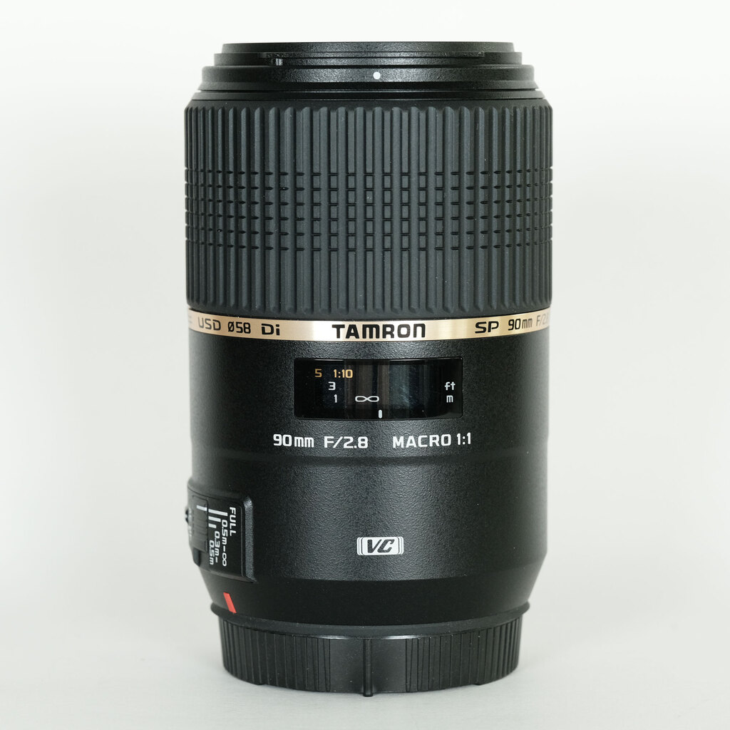 TAMRON SP 90mm F/2.8 Di MACRO 1:1 VC USDiModel F004j[Lmp]