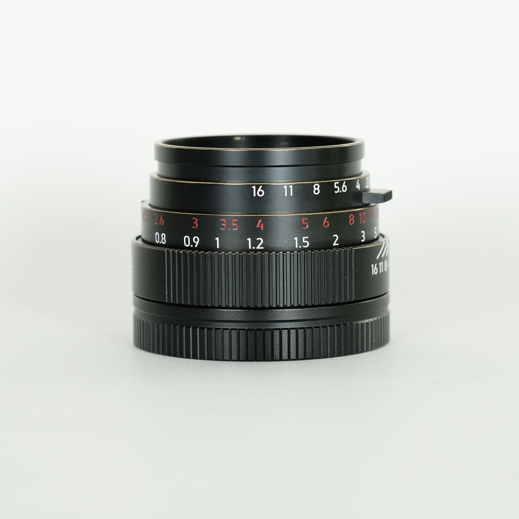 Light lens lab M 50mm f/2 ライカM用 ヴィンテージブラック セット(フード、UVフィルター付属)