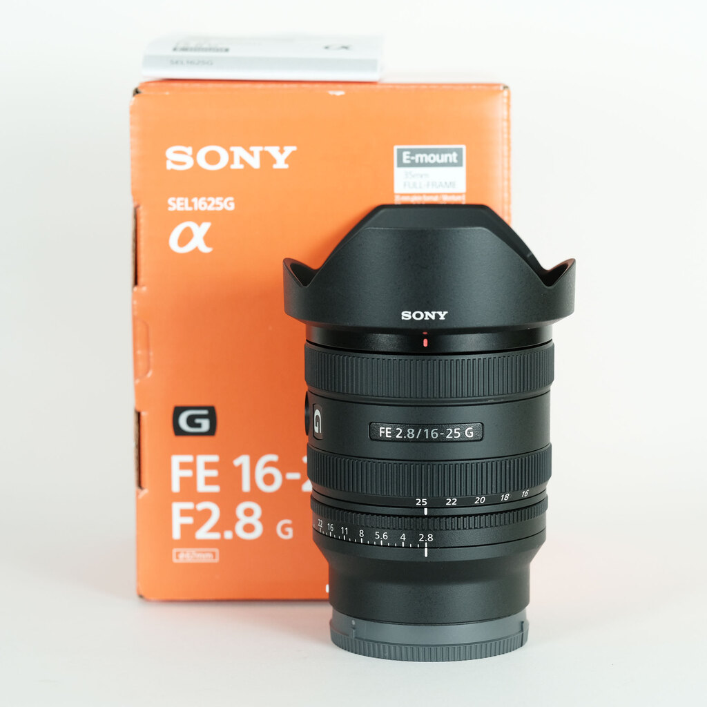 SONY FE 16-25mm F2.8 G SEL1625G SONY FE 16-25mm F2.8 G SEL1625G
