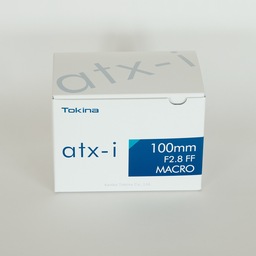TOKINA atx-i 100mm F2.8 FF MACRO [キャノンEF用］