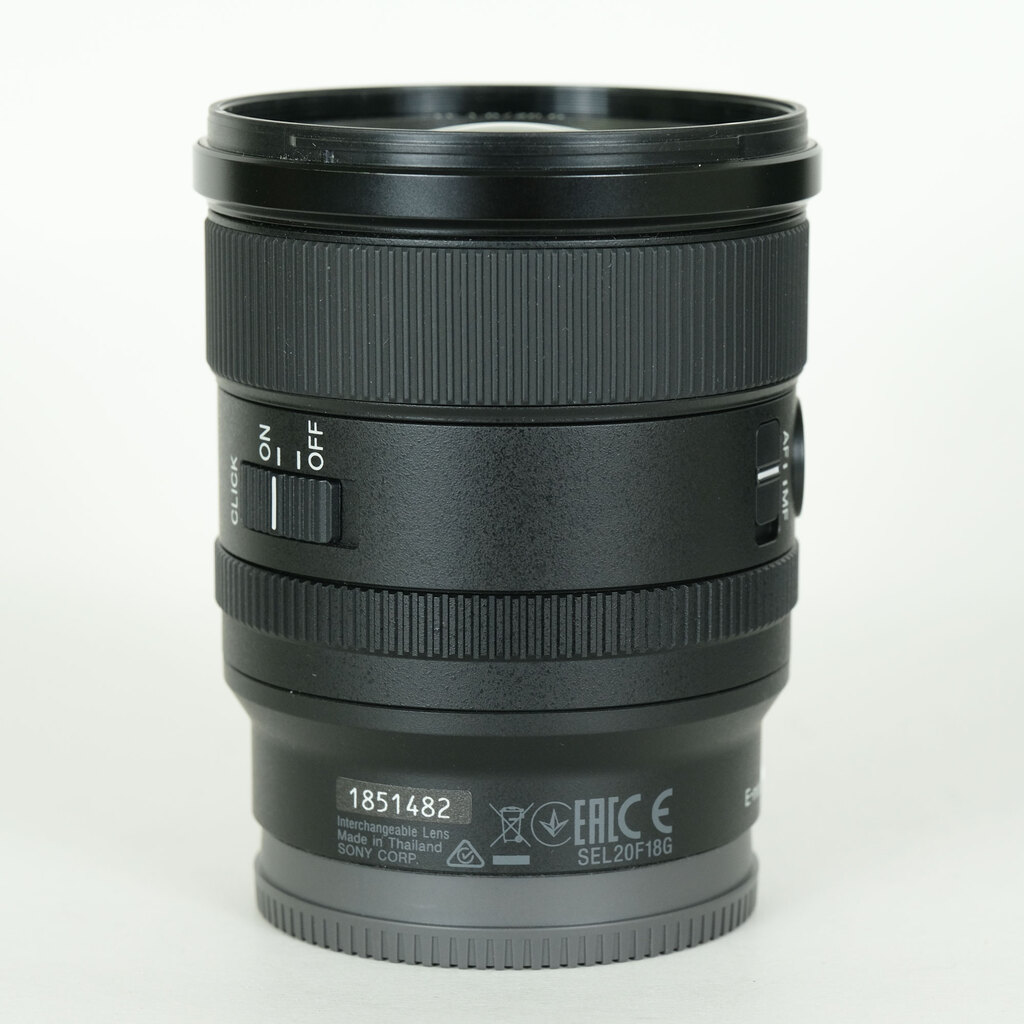 SONY FE 20mm F1.8 G SEL20F18G