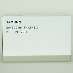 TAMRON 50-300mm F/4.5-6.3 Di III VC VXD (Model A069) [ソニーE用]