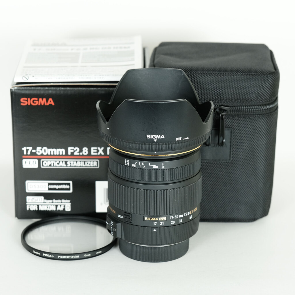 SIGMA 17-50mm F2.8 EX DC OS HSM (ニコンF用)
