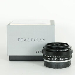 銘匠光学 TTArtisan 25mm F2 C (フジフイルムX用) ブラック 銘匠光学 TTArtisan 25mm F2 C (フジフイルムX用) ブラック