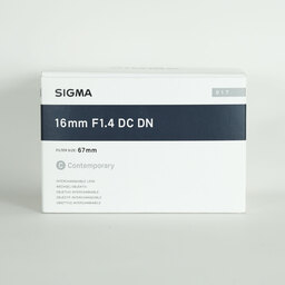 SIGMA 16mm F1.4 DC DN｜Contemporary [ソニーE用]