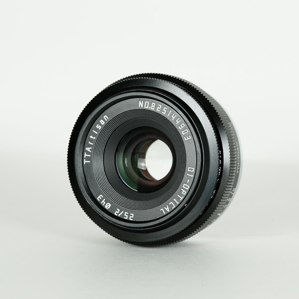 TTArtisan 25mm f/2 Xマウント レンズ ブラック 銘匠光学 銘匠
