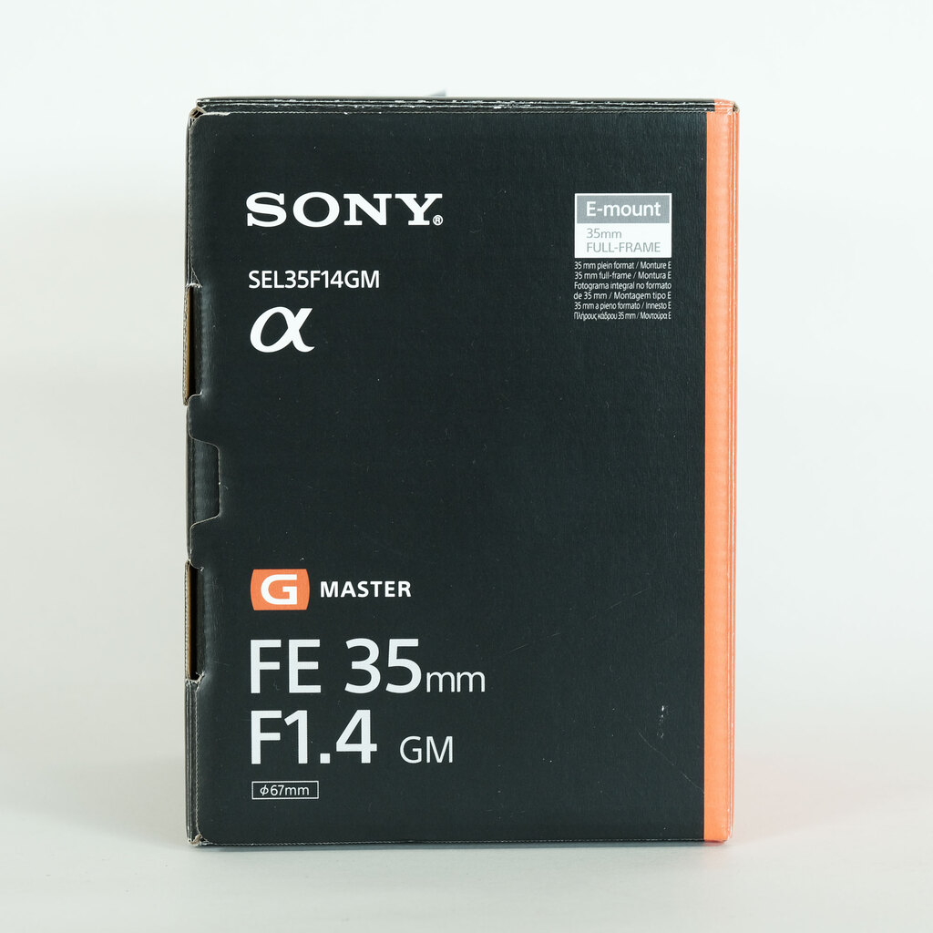 SONY FE 35mm F1.4 GM SEL35F14GM SONY FE 35mm F1.4 GM SEL35F14GM