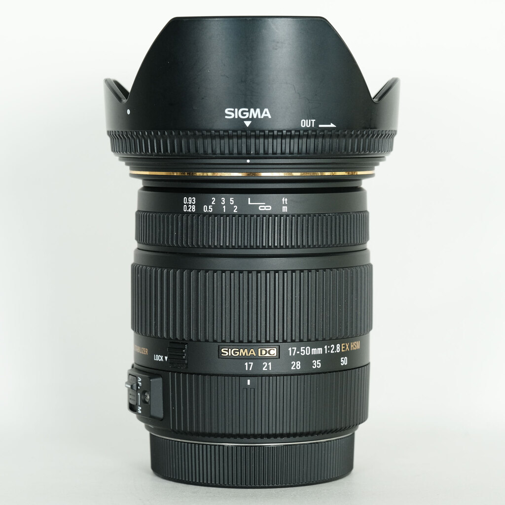 SIGMA 17-50mm F2.8 EX DC OS HSM (キヤノンEF用) SIGMA 17-50mm F2.8 EX DC OS HSM (キヤノンEF用)