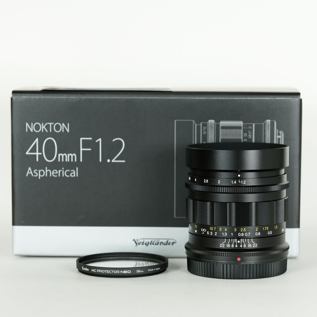 限定値下Nokton 40mm f1.2 Aspherical 新品)Voigtlander (フォクトレンダー) NOKTON 40mm F1.2