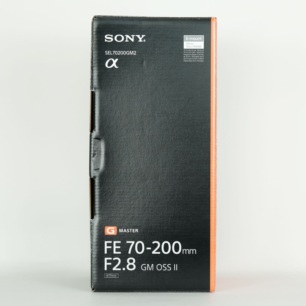 SONY FE 70-200mm F2.8 GM OSS II SEL70200GM2 SONY FE 70-200mm F2.8 GM OSS II SEL70200GM2