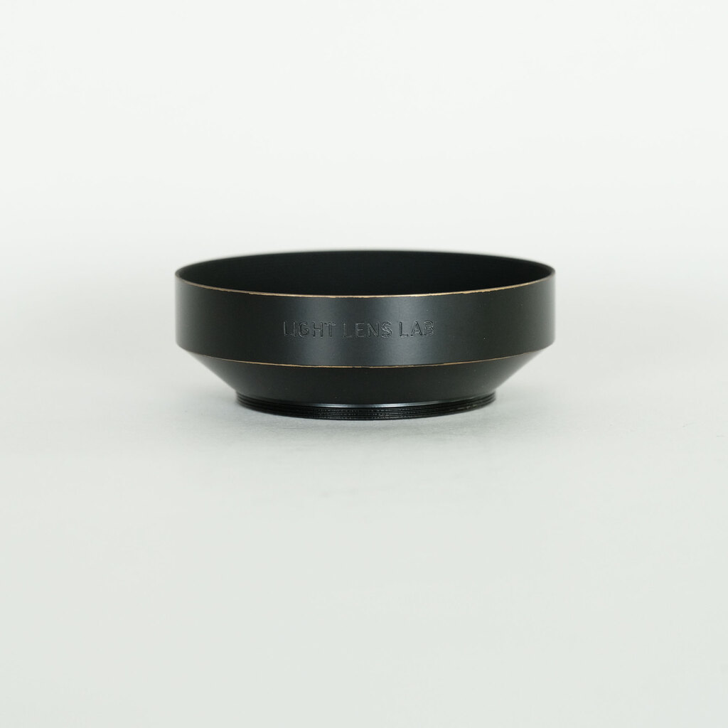 Light lens lab M 50mm f/2 ライカM用 ヴィンテージブラック セット(フード、UVフィルター付属)