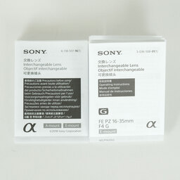 SONY FE PZ 16-35mm F4 G SELP1635G SONY FE PZ 16-35mm F4 G SELP1635G