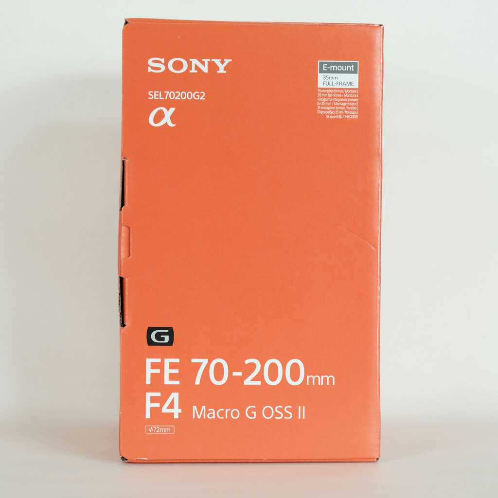 SONY FE70-200mm F4 Macro G OSS II SEL70200G2