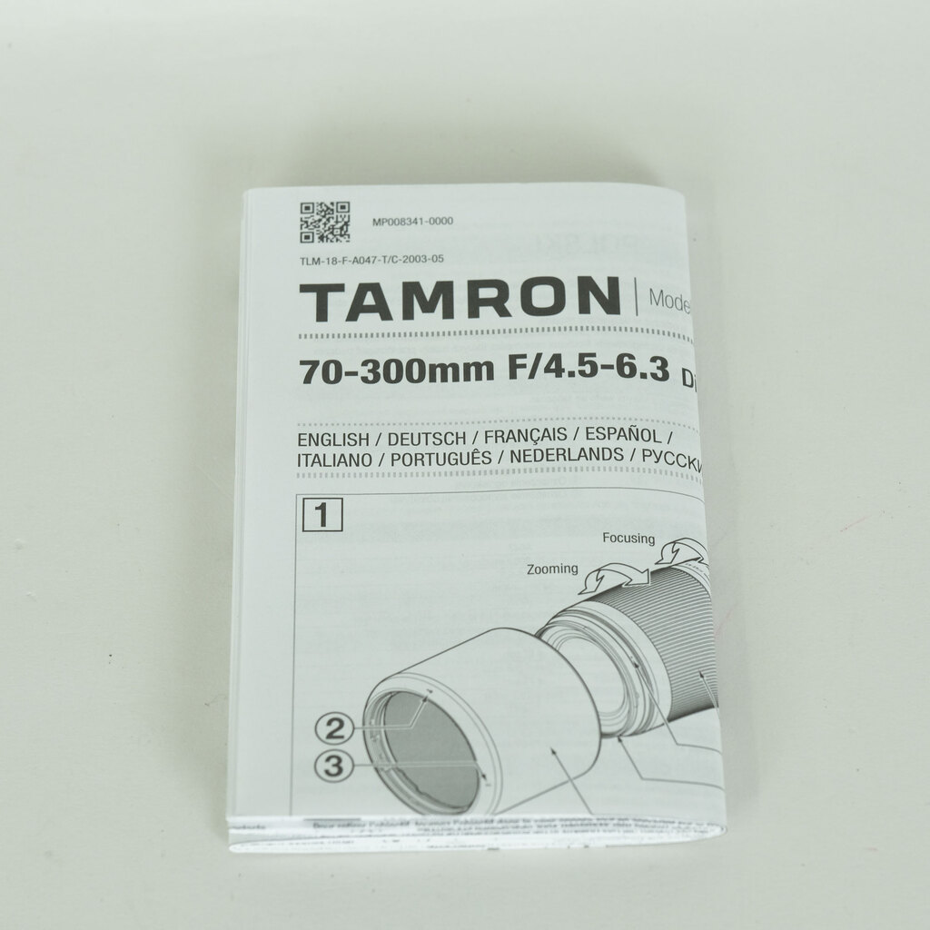 TAMRON 70-300mm F/4.5-6.3 Di III RXD (Model A047) [ソニーE用]