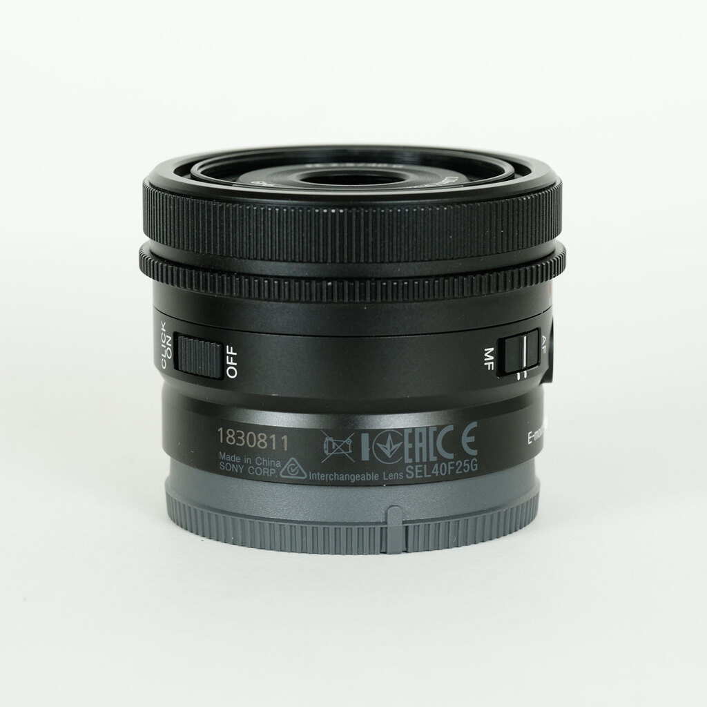 SONY FE 40mm F2.5 G SEL40F25G