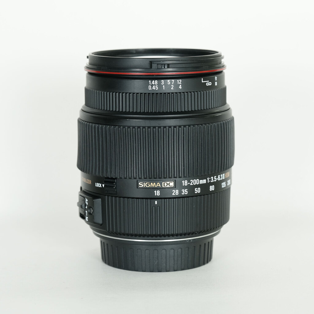 SIGMA 18-200mm F3.5-6.3 II DC OS HSM (キヤノンEF用)