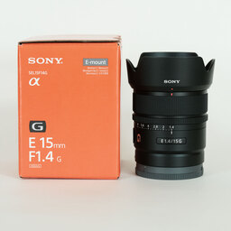 SONY E 15mm F1.4 G SEL15F14G SONY E 15mm F1.4 G SEL15F14G