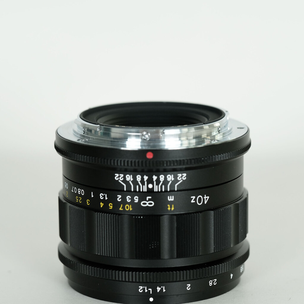 Voigtlander NOKTON 40mm F1.2 Aspherical(ニコンZ用) Voigtlander NOKTON 40mm F1.2 Aspherical(ニコンZ用)