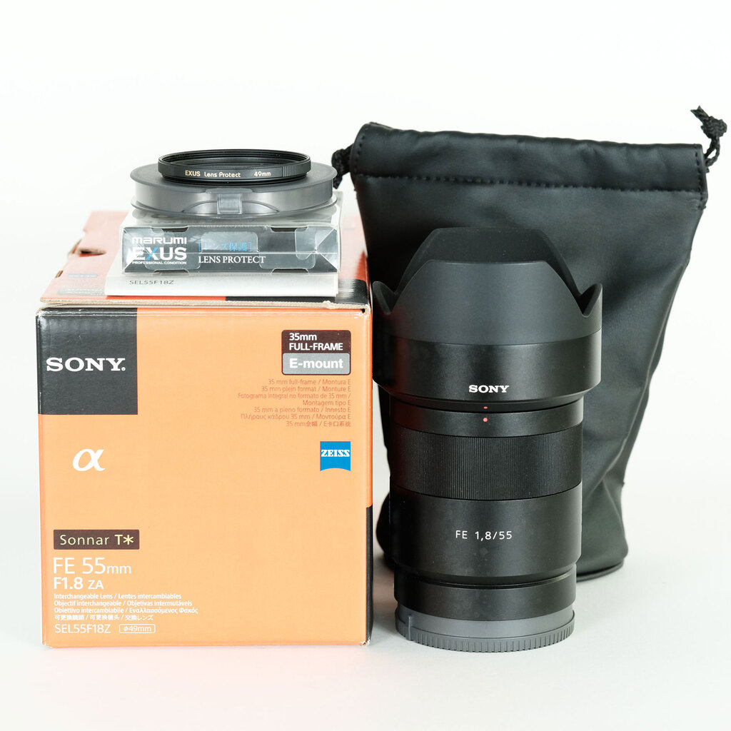 SONY Sonnar T* FE 55mm F1.8 ZA SEL55F18Z SONY Sonnar T* FE 55mm F1.8 ZA SEL55F18Z