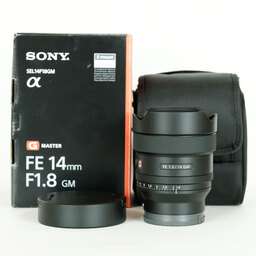 SONY FE 14mm F1.8 GM  SEL14F18GM SONY FE 14mm F1.8 GM  SEL14F18GM