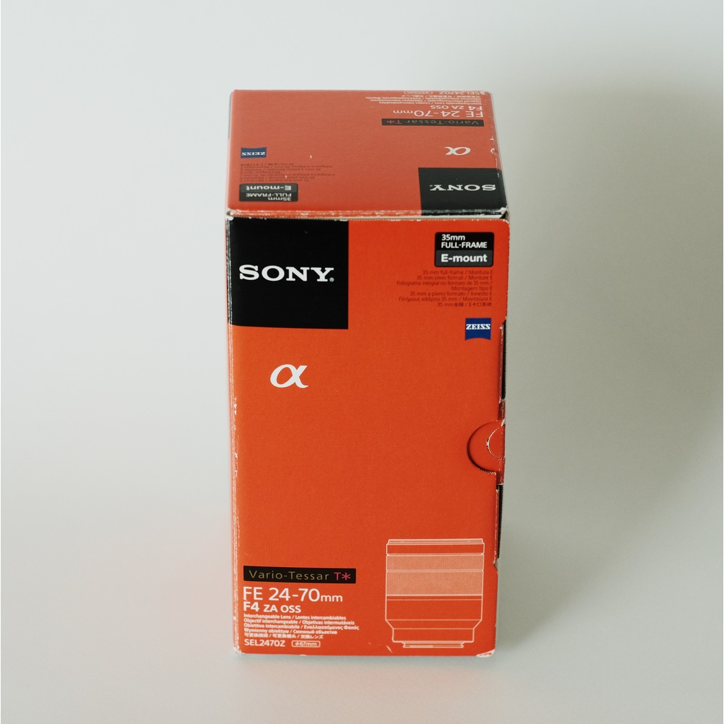 SONY Vario-Tessar T＊ FE 24-70mm F4 ZA OSS SEL2470Z