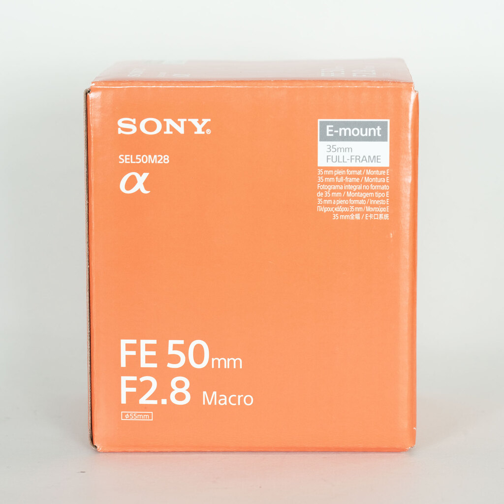SONY FE 50mm F2.8 Macro SEL50M28
