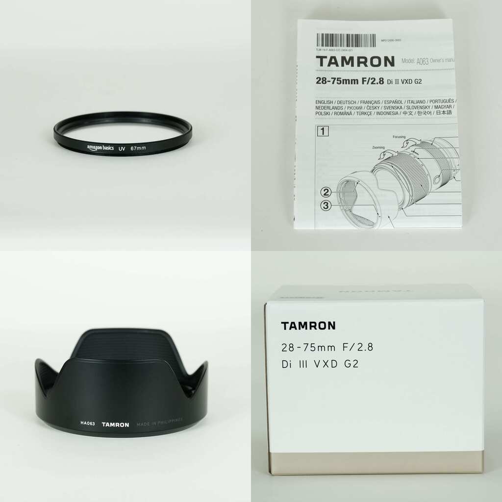 TAMRON 28-75mm F/2.8 Di III VXD G2 (Model A063) [ソニーE用]