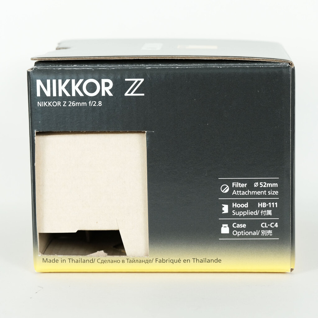 Nikon NIKKOR Z 26mm f/2.8 Nikon NIKKOR Z 26mm f/2.8