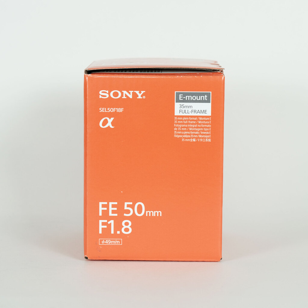 SONY FE 50mm F1.8 SEL50F18F