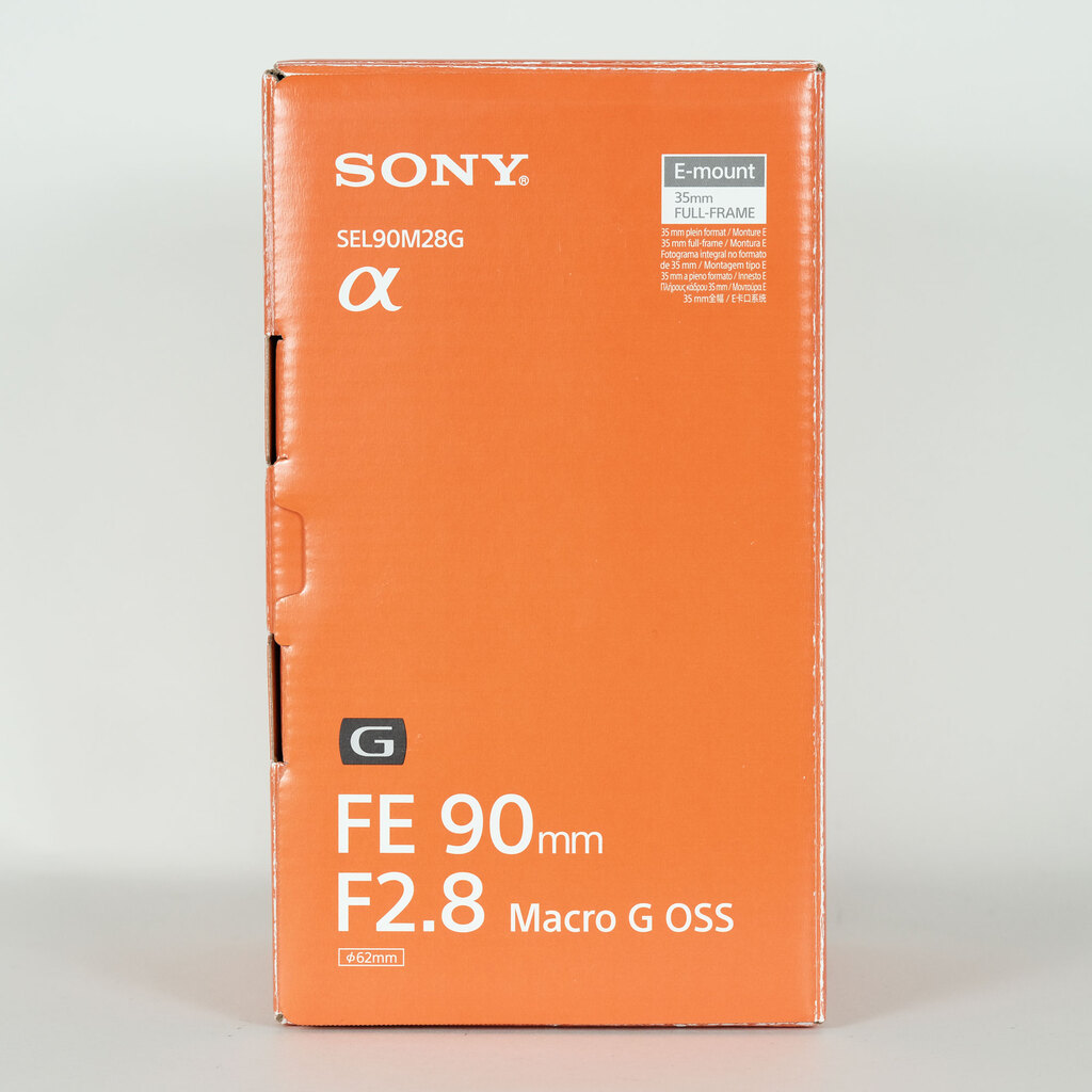SONY FE 90mm F2.8 Macro G OSS SEL90M28G