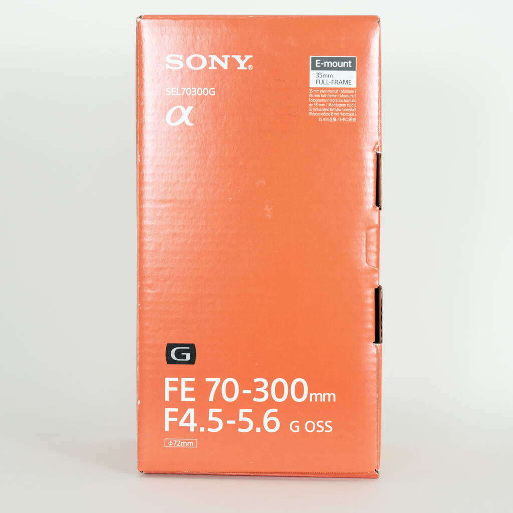 SONY FE 70-300mm F4.5-5.6 G OSS SEL70300G SONY FE 70-300mm F4.5-5.6 G OSS SEL70300G