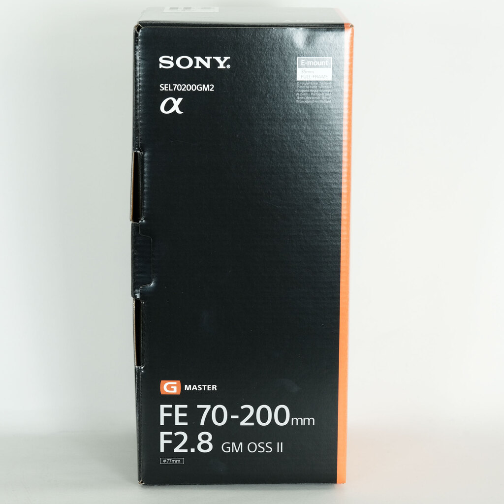 SONY FE 70-200mm F2.8 GM OSS II SEL70200GM2 SONY FE 70-200mm F2.8 GM OSS II SEL70200GM2