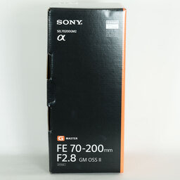 SONY FE 70-200mm F2.8 GM OSS II SEL70200GM2 SONY FE 70-200mm F2.8 GM OSS II SEL70200GM2