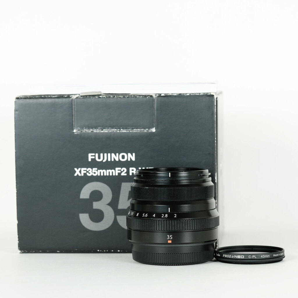Fujifilm XF 35mm F2 R WR レンズ 箱あり F1.4とも比較】XF35mm F2 R WRレビュー！キットレンズの次に
