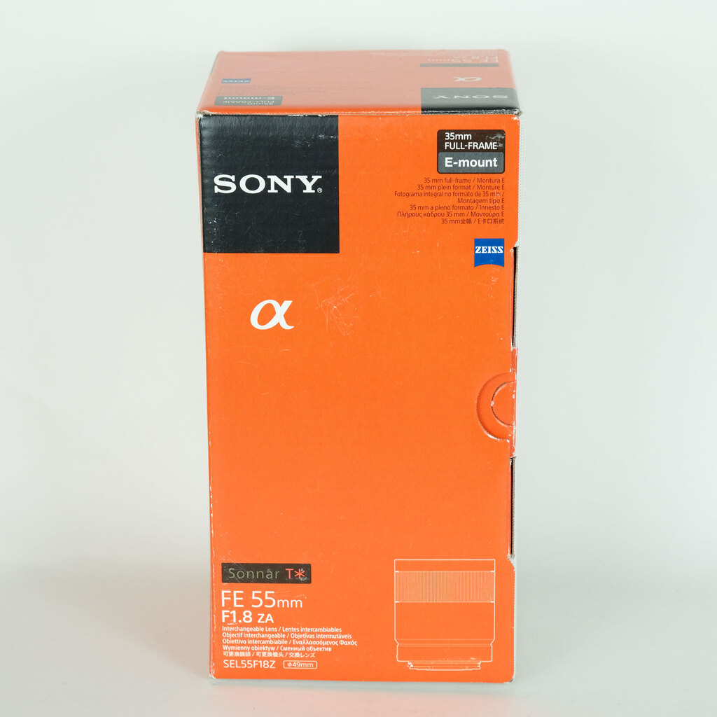 SONY Sonnar T* FE 55mm F1.8 ZA SEL55F18Z