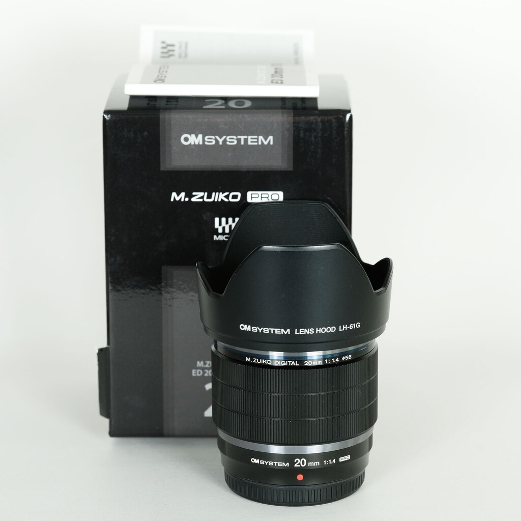 OLYMPUS M.ZUIKO DIGITAL ED 20mm F1.4 PRO