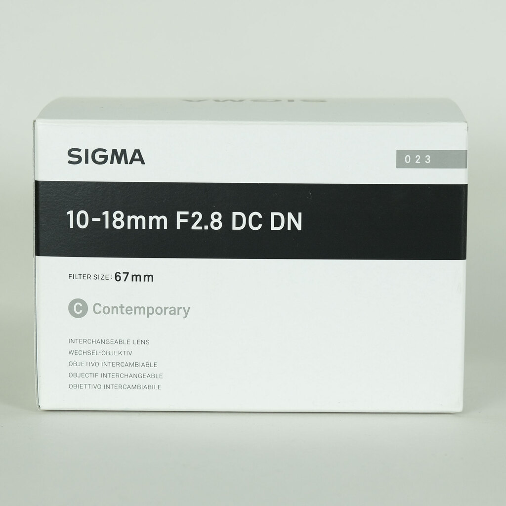 SIGMA 10-18mm F2.8 DC DN｜Contemporary [ソニーE用]