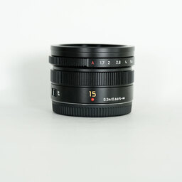 Panasonic LEICA DG SUMMILUX 15mm F1.7 ASPH. Panasonic LEICA DG SUMMILUX 15mm F1.7 ASPH.