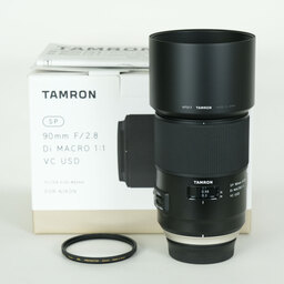 TAMRON SP 90mm F/2.8 Di MACRO 1:1 VC USD（Model F017）[ニコンF用]