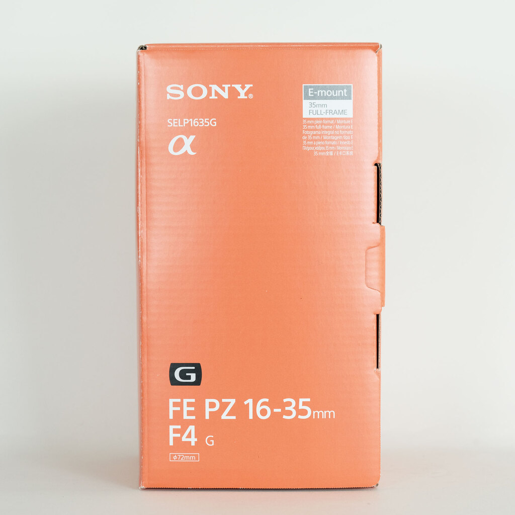 SONY FE PZ 16-35mm F4 G SELP1635G