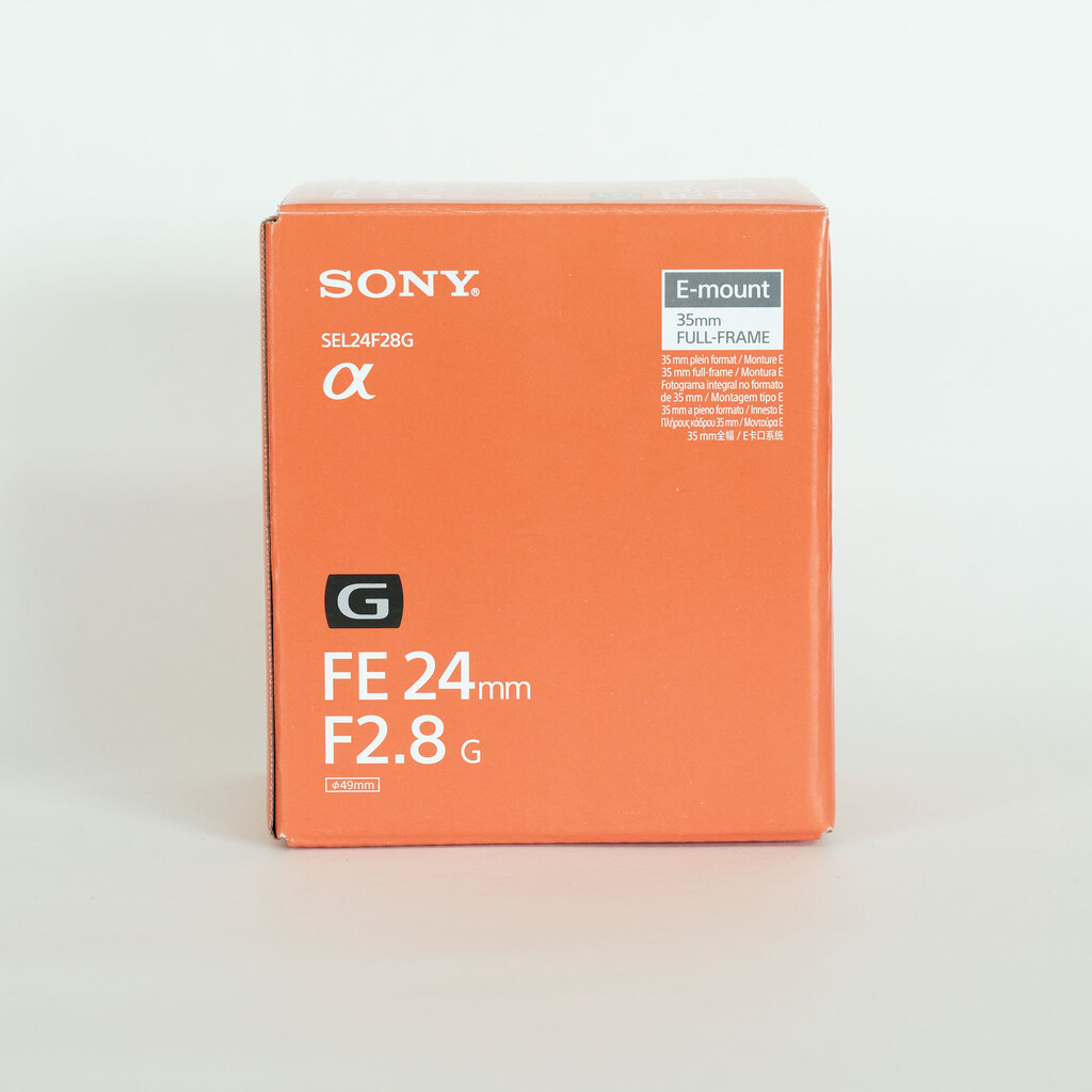 SONY FE 24mm F2.8 G SEL24F28G