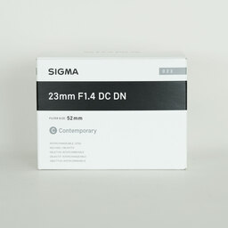 SIGMA 23mm F1.4 DC DN｜Contemporary [フジフイルムX用]