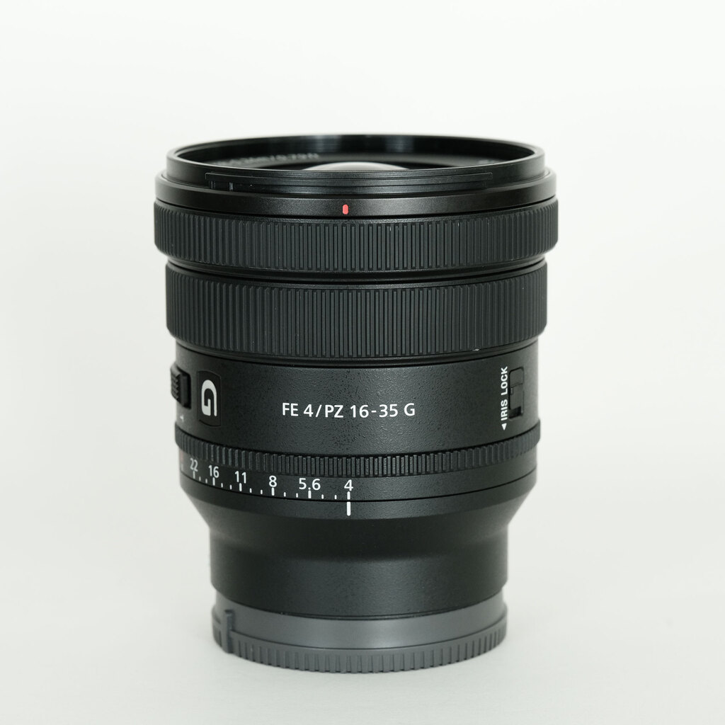 Sony Alpha FE PZ 16 35mm F4 G full frame constant aperture