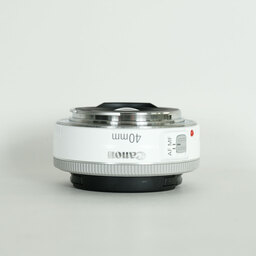 Canon EF40mm F2.8 STM ホワイト Canon EF40mm F2.8 STM ホワイト