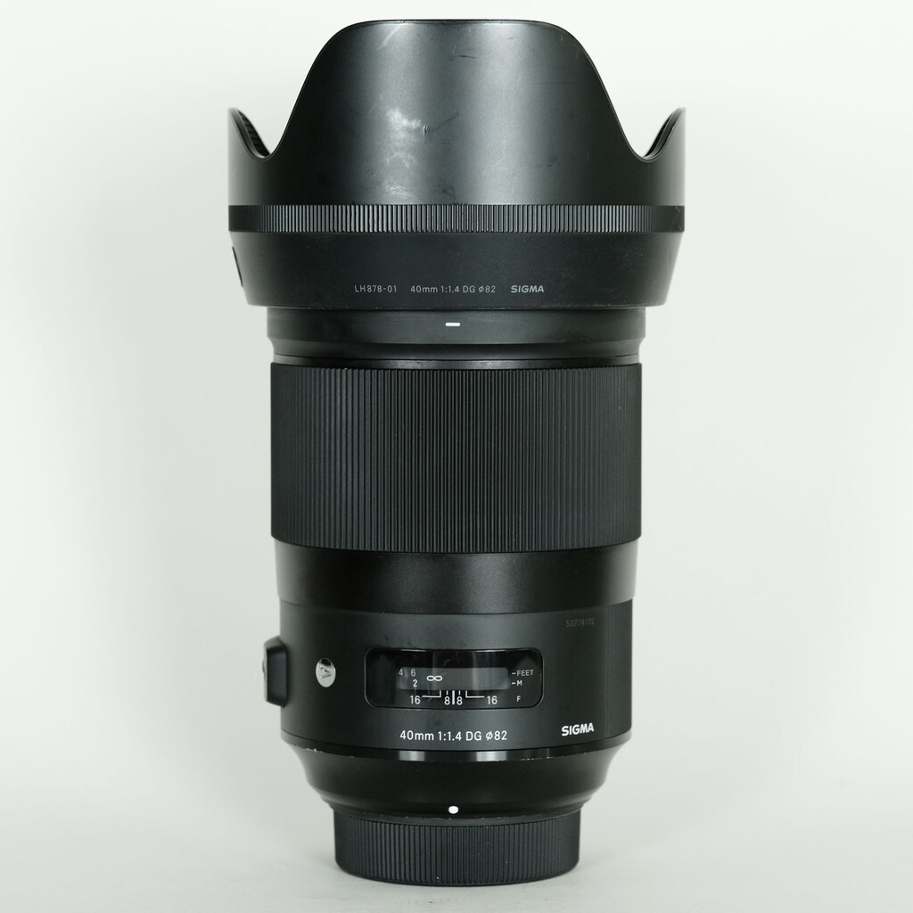 SIGMA 40mm F1.4 DG HSM｜Art [ニコンF用]